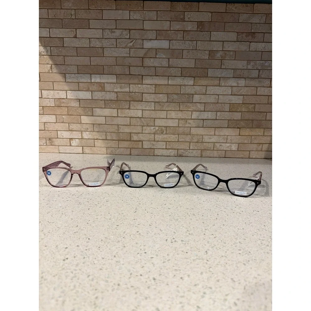 Lot of 3 Vera Bradley Courtney +0.00 Reading Glasses nwt